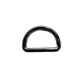 Ins clothing luggage metal semicircle d ring zinc alloy d buckle hardware accessories d buckle d buckle horseshoe buckle d buckle