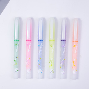 Colorful Fluorescent Board Pen Fluorescent Board Kidsren's Painting Graffiti Pen Erasable Colorful Liquid Chalk Highlighter Wholesale