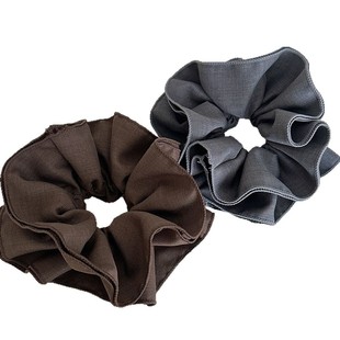 All-Match Low-Tail Hair Rope Hair Rope Hair Accessories High-Level Lazy Elegant Multi-Layer Large Intestine Hair Ring for Women