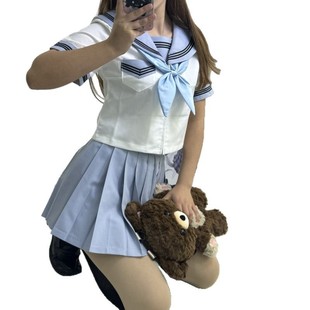 [Clouds Cold Medium] JK Uniform Japanese Department College Style Sattler Suit Middle School Student Performance Suit Class Suit Middle Suit suit Female