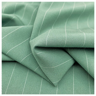 8889 # Core Yarn 1.5 Stripesd Yarn-Dyed Vertical Stripesd Cloth Suit Professional Suit Vest Jacket Pants and Other Fabrics
