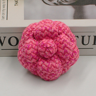 Camellia Brooch Small Chanel Tweed Cloth High-end Coat All-match Pin High-end Sense Jewelry Super-shaped Corsage