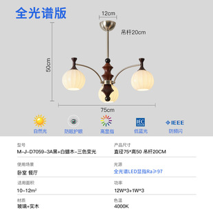 Middle Ages Persimmon Living Room Chandelier Advanced Sense American Retro Study Bedroom French Cream Projection Lamp Creative Personality