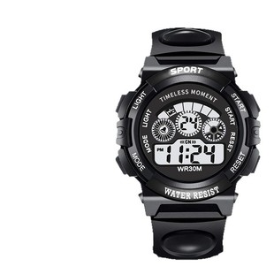 Cross-border Children's Digital Display Electronic Watch Fashion Men's Waterproof Luminous Sports Multifunctional Alarm Clock Chronograph Mechanical Watch