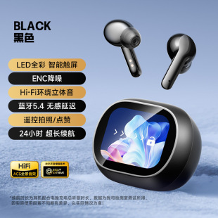 Bluetooth Headset 2024 New Noise Reduction Long Wear Painless Long Endurance Wireless Universal with Screen No Leakage Good Sound Quality