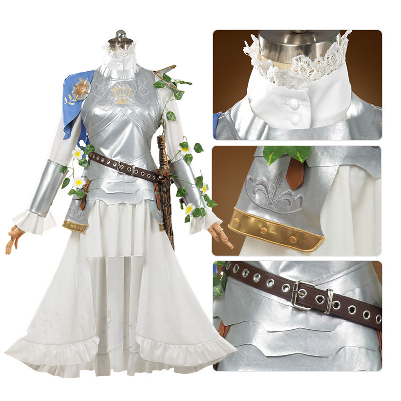 The fifth personality cos convinced psychologists silver knight cos suit cosplay game anime costume in stock