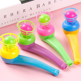 Post-80s childhood nostalgic blowing music magic suspension plastic suspension blowing ball device Children Baby creative toy gift