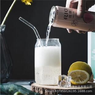 Factory direct supply spot Coke Cup Gaopeng silicon glass juice cup coffee cup Net red sippy cup creative breakfast cup