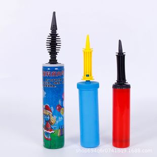 Balloon Pump Wholesale Mixed Color Portable Manual Inflatable Pump Wedding Birthday Balloon Accessories Tools Manufacturers