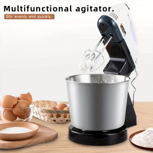 US 110V European egg beater electric household desktop mini cream egg white and flour mixer cake baking
