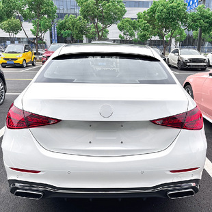 Suitable for Mercedes-Benz C- Class W206 C 200 260 C43 C63 2022 AMG tail top wing spoiler modification