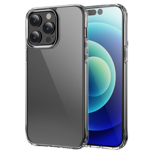 Популярный на заводе прозрачный чехол, подходящий для iPhone 14 Pro, чехол для мобильного телефона 2-в-1, поддержка беспроводной зарядки на складе