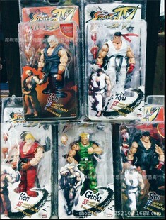 NECA Супер мобильный уличный истребитель 4 Уличный истребитель Лонгу Ложь Кен Основной цвет Чужой