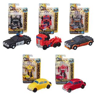 Children's Transformers Movie Treasure Small Scale Mini Optimus Prime Bumblebee Roadblock Robot Soldier Legendary Class