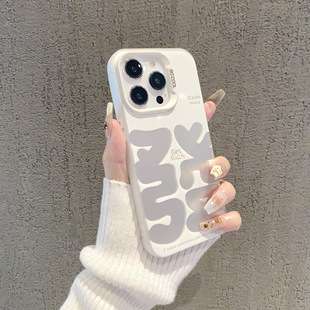 Персонализированное простое слово для волос, подходящее для iphone14promax все включено Чехол для мобильного телефона Apple 15pro 11 устойчивый к падению 13/12