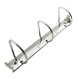 Large D-shaped 3-hole clip 2.6 inch file book metal binding binder A4 with hand anti-rust electroplating stationery clip