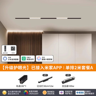 Miga Smart APP Магнитный светильник орбитальный встроенный заглубленный круговой магнитный трек линейный свет в гостиной без основного света