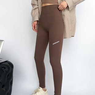 No embarrassment shark pants women's outer wear autumn and winter fleece-lined thick Barbie pants high waist hip lifting belly contracting seamless underwear pants