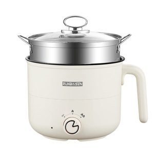 Multi-functional electric cooking pot electric hot pot electric cooking pot small electric pot student dormitory pot small pot mini non-stick pot steamer