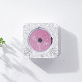 New Wall Mounted CD Player Retro Bluetooth Speaker Music Album CD Player CD Disc Vintage Disc
