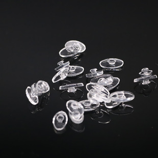 Glasses silicone soft non-slip nose pad nose pad soft leaf support accessories card-type frameless glasses accessories