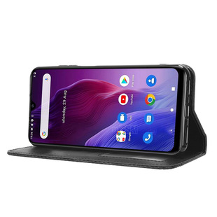 For Cooper P60 Mobile Phone Case Cubot P60 Mobile Phone Leather Case Magnetic Suction Flip Card Retro Pattern Protective Case