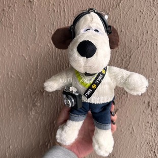 Online popular cartoon cute dog pendant bag ornaments sweater Doll Doll puppet keychain plush wool