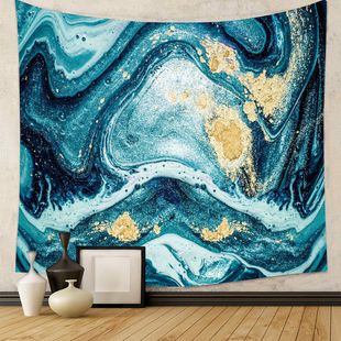 in stock cross-border distribution room transformation yoga meditation background cloth decoration background map hanging cloth wall covering feeling