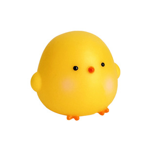 Cartoon ins creative led vinyl night light chicken animal night market stall supply night market children's luminous toys