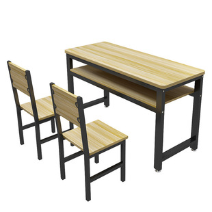 Desks and Chairs Training Table Art Calligraphy Long Table School Single and Double Desks and Chairs Cram School Desks and Chairs