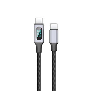 Применимо для Apple 16 15, Huawei Xiaomi VIVOPD100W Цифро-дисплей линия передачи данных C на C быстрой зарядной линии 20V5A