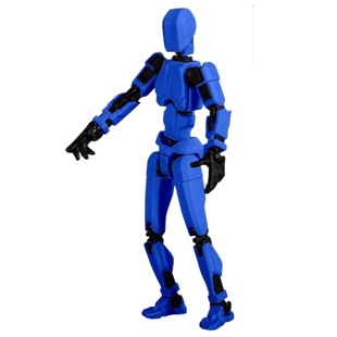 Cross-border magnetic joint man lucky 13 multi-joint movable figure 3D printing toy dummy doll DIY decompression