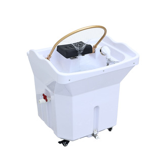 Movable Shampoo Basin Head Therapy Instrument Fumigation Constant Temperature Water Circulation Beauty Salon Barber Shop Hair Salon Hair Care Center Dedicated