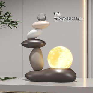 Creative Time-running Ornaments Magnetic Hourglass Living Room Wine Cabinet Porch Decorations Office Station Home Gifts