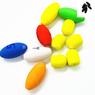Supply color EVA Oval EVA stick EVA rugby shaped EVA EVA fish float ball integrated molding