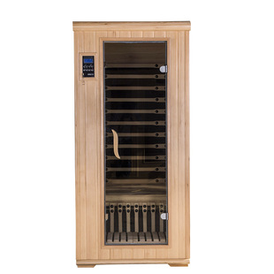 Household far infrared sweat steaming room commercial sauna room single split mobile light wave room sweat steaming box decoration