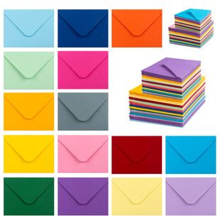 Greeting Card Bronzing Envelope Wholesale Western Style Envelope Spot Special Paper Envelope Invitation Letter Creative Business Card Envelope