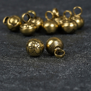 Cheongsam Buttons Brass Solid Round Buckle Tang Suit Hanfu Vintage Chinese Plate Button Buttons Bracelet Copper Accessories Jewelry
