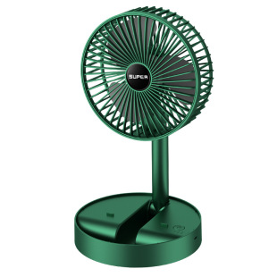 Cross-border usb small fan household electric fan rechargeable dormitory desktop fan portable mini handheld fan