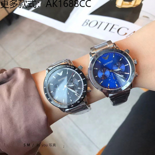 Watch Large Dial Wholesale Men's Watch Three Eyes Six Needles Multi-Function Timing Calendar Sports Men Ar5988
