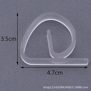 Tablecloth Transparent Non-slip Clip Fixing Buckle Household Table Corner Tablecloth Clip Fixer Plastic Buckle Small Clip 72 Pack