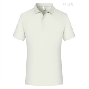 Traceless Lam Quick-drying Lapel Short-sleeved Polo Shirt Customized Work Clothes Cultural Advertising Shirt T-shirt Work Clothes Printed logo