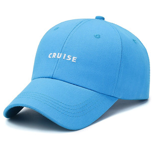 Cap Men's Fashion All-match Hat M Letter Embroidered Hat All-match Curved Eave Fashion Simple Women's Baseball Cap Trendy