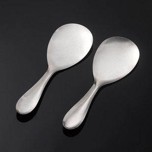 Stainless Steel Rice Spoon Non-stick Rice Spoon Large Electric Rice Cooker Household Kitchen Rice Shovel Rice Spoon Korean Spoon Wholesale