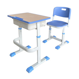 Children's writing desk primary and secondary school student desk and chair home single book desk stool Training Desk for training institutions wholesale