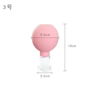 Cross-border facial tendons eye cupping device face massage PVC cupping ball vacuum cupping walking cup in stock
