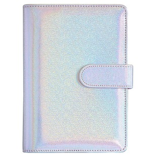 Spot Laser Colorful Macaron Notebook Student Graduation Accounting Book Travel Notebook Ledger Pvc Loose-Leaf Book