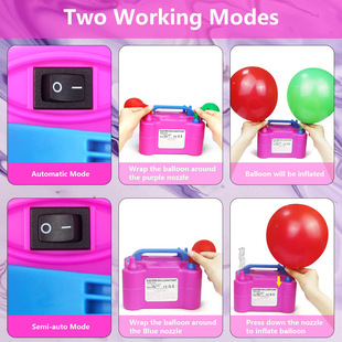 Inflator Balloon Inflatable Pump Balloon Inflator Strange Pump Inflator Product Number Material Inflator Hand Push Pump