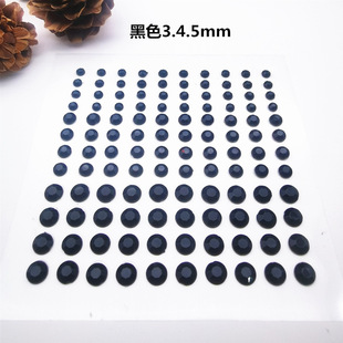 Children's Gem Crystal Diamond Sticker Color Diamond Sticker Acrylic Handmade Kindergarten Stage Performance Cosmetic Face Sticker