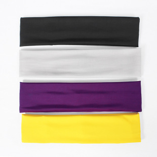 Ice Silk elastic silicone sweat-guiding hair band fashion men's and women's sports cycling headband running casual yoga fitness hair band